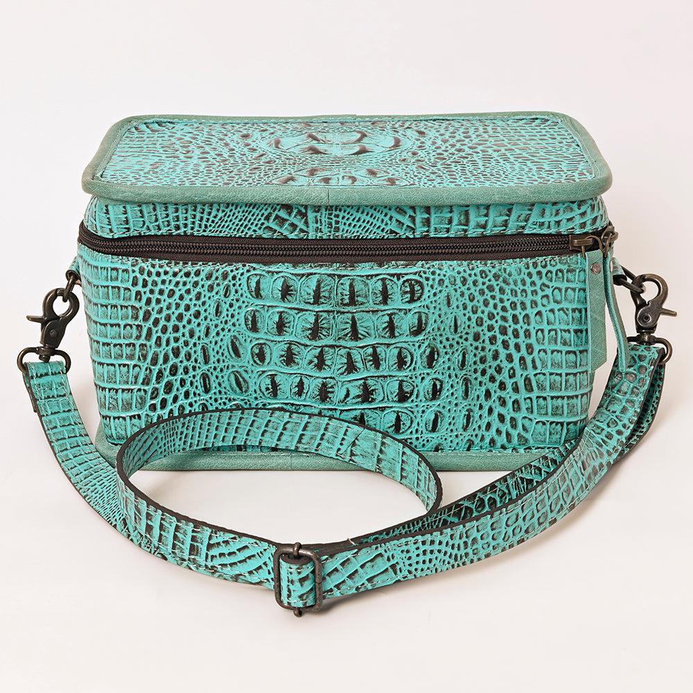American Darling ADBG1252 Crocodile Embossed Genuine Leather Women Bag Western Handbag Purse