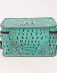 American Darling ADBG1252 Crocodile Embossed Genuine Leather Women Bag Western Handbag Purse