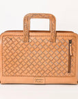 American Darling ADBG1259 Hand Tooled Genuine Leather Women Bag Western Handbag Purse