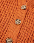 Rachel Front Chunky Cardigan Sweater