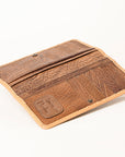 American Darling Wallet Hand Tooled Genuine Leather Women Bag Western Handbag Purse