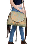 American Darling ADBG1273 Hair-On Genuine Leather Women Bag Western Handbag Purse