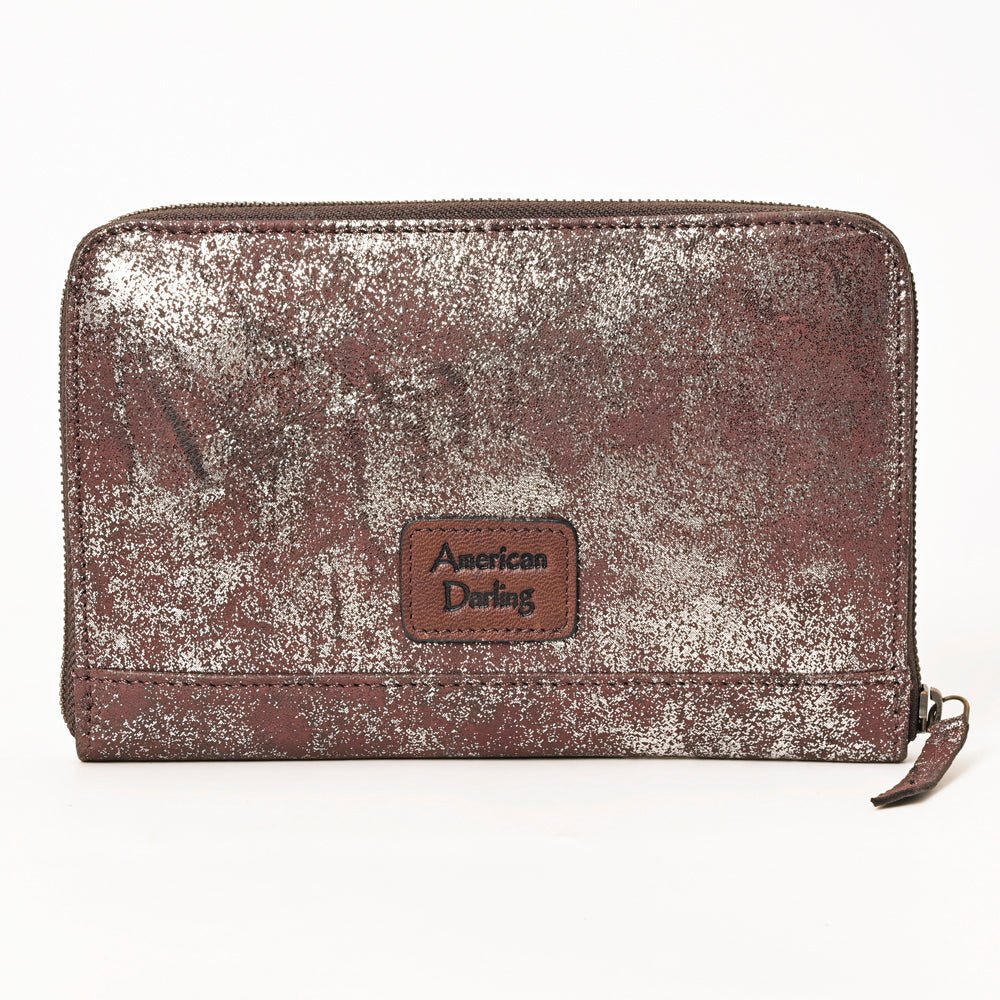 American Darling ADBGZ775 Hair-On Genuine Leather Women Bag Western Handbag Purse - Everest Ranch
