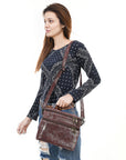 American Darling ADBGZ779 Hair-On Genuine Leather Women Bag Western Handbag Purse