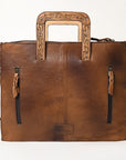 ADBG1276A American Darling Hand Tooled Genuine Leather Women Bag Western Handbag Purse