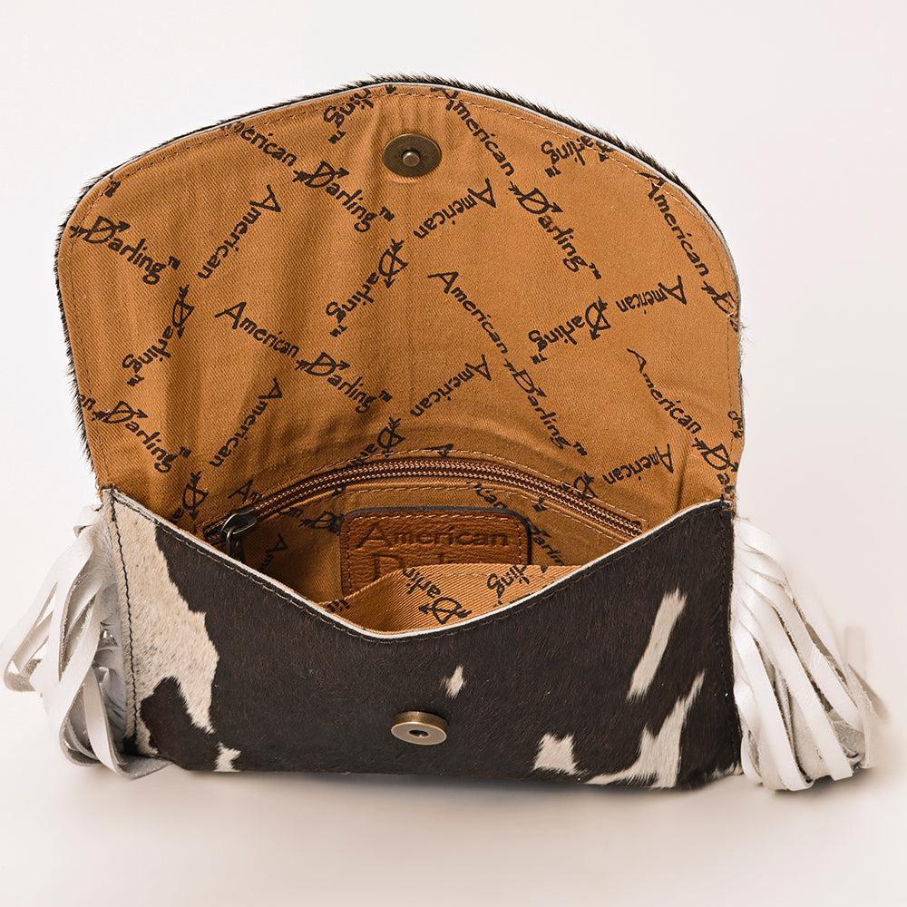 American Darling ADBG1282 Hair-On Genuine Leather Women Bag Western Handbag Purse