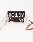 American Darling ADBG1282 Hair-On Genuine Leather Women Bag Western Handbag Purse