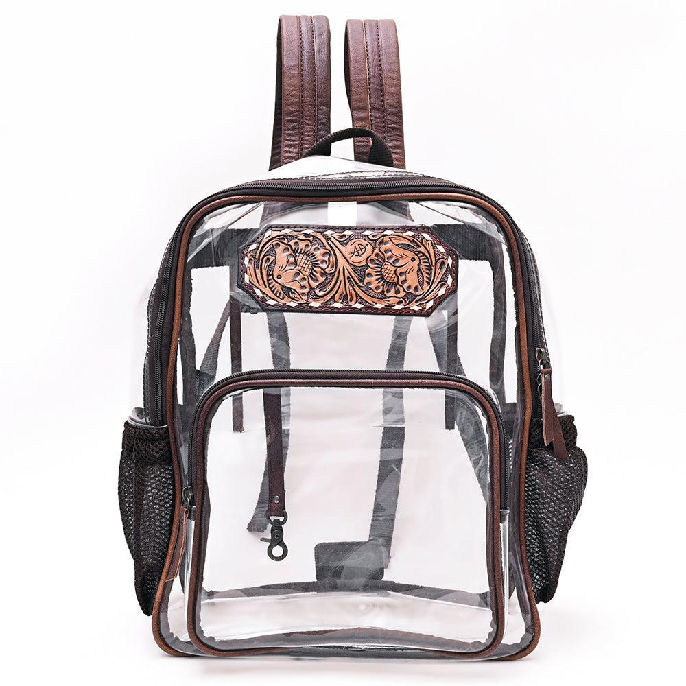 American Darling ADBG1285 Hand Tooled Genuine Leather Women Bag Western Handbag Purse