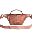 Never Mind Nmbgm148B Fanny Pack Vintage Handmade Genuine Cowhide Leather Women Bag Western Handbag Purse