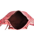 Never Mind Nmbgm148C Fanny Pack Vintage Handmade Genuine Cowhide Leather Women Bag Western Handbag Purse
