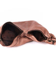 Never Mind Nmbgm149A Fanny Pack Vintage Handmade Genuine Cowhide Leather Women Bag Western Handbag Purse