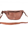 Never Mind Nmbgm149A Fanny Pack Vintage Handmade Genuine Cowhide Leather Women Bag Western Handbag Purse