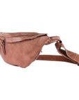 Never Mind Nmbgm149A Fanny Pack Vintage Handmade Genuine Cowhide Leather Women Bag Western Handbag Purse