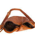 Never Mind Nmbgm149B Fanny Pack Vintage Handmade Genuine Cowhide Leather Women Bag Western Handbag Purse