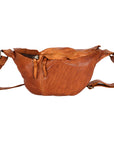 Never Mind Nmbgm149B Fanny Pack Vintage Handmade Genuine Cowhide Leather Women Bag Western Handbag Purse