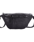 Never Mind Nmbgm150A Fanny Pack Vintage Handmade Genuine Cowhide Leather Women Bag Western Handbag Purse