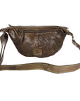Never Mind Nmbgm150C Fanny Pack Vintage Handmade Genuine Cowhide Leather Women Bag Western Handbag Purse