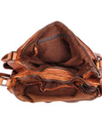 Never Mind Nmbgm151 Hobo Vintage Handmade Genuine Cowhide Leather Women Bag Western Handbag Purse