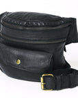 Vintage Genuine Full Grain Cowhide Leather Sling Bag For Women Handcrafted Everyday