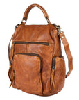 Never Mind Nmbgm156A Tote Vintage Handmade Genuine Cowhide Leather Women Bag Western Handbag Purse