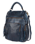 Never Mind Nmbgm156C Backpack Vintage Handmade Genuine Cowhide Leather Women Bag Western Handbag Purse