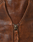 Genuine Western Leather Sling Bag For Women Crossbody Shoulder Backpack
