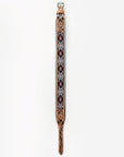 Hilason Western Style Heavy Duty Beaded American Leather Pet Dog Collar