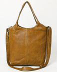 Never Mind Nmbgm160 Tote Vintage Handmade Genuine Cowhide Leather Women Bag Western Handbag Purse