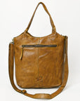 Never Mind Nmbgm160 Tote Vintage Handmade Genuine Cowhide Leather Women Bag Western Handbag Purse