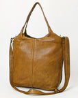 Never Mind Nmbgm160 Tote Vintage Handmade Genuine Cowhide Leather Women Bag Western Handbag Purse