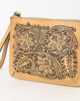 American Darling Hand Tooled Genuine Leather Women Bag Western Handbag Purse