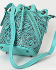 OHLAY OHG101D TOTE Hand Tooled Genuine Leather women bag western handbag purse