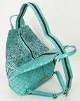 Ohlay Bags OHG102C Backpack Hand Tooled Genuine Leather Women Bag Western Handbag Purse