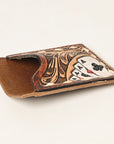 OHLAY OHCCG102B Card-Holder Hand Tooled Genuine Leather women bag western handbag purse
