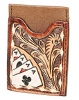 OHLAY OHCCG102B Card-Holder Hand Tooled Genuine Leather women bag western handbag purse
