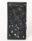 OHLAY WALLET Hand Tooled  Genuine Leather women bag western handbag purse
