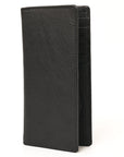 AMERICAN TANNER Genuine Leather Long Bifold Wallet For Men Women H7 X W3