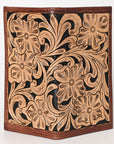 OHLAY WALLET Hand Tooled  Genuine Leather women bag western handbag purse