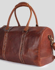 Ohlay Bags OHM102 Duffel Hand Tooled Genuine Leather Women Bag Western Handbag Purse