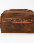OHLAY TOILETRY Hand Tooled  Genuine Leather women bag western handbag purse