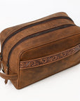 OHLAY TOILETRY Hand Tooled  Genuine Leather women bag western handbag purse