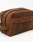 OHLAY TOILETRY Hand Tooled  Genuine Leather women bag western handbag purse
