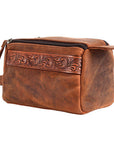 Ohlay Bags OHM111A Toiletry Hand Tooled Genuine Leather Women Bag Western Handbag Purse