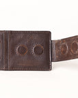 AMERICAN TANNER Genuine Leather Card Holder Wallet For Men & Women H4.1 X W3