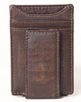 AMERICAN TANNER Genuine Leather Card Holder Wallet For Men & Women H4.1 X W3