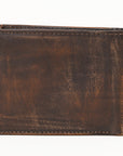 AMERICAN TANNER Genuine Leather Hand Burnished Bifold Wallet For Men Women H3.5 X W4.75 X D0.5