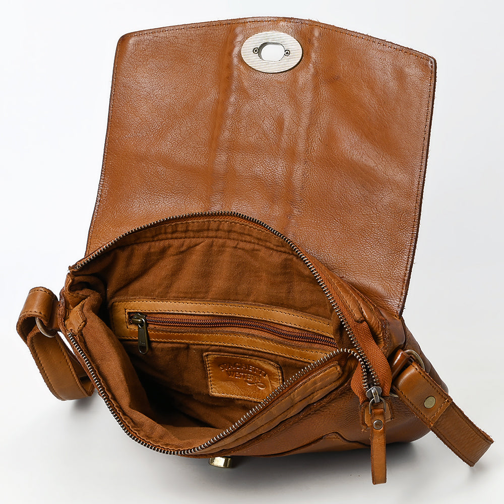 SWL121 Crossbody Genuine Leather women bag western