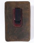 Hilason Western Stylish Floral Hand Tooled Genuine Leather Smartphone Cell Phone Holder