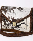 American Darling ADBGM345B Hair-On Genuine Leather Women Bag Western Handbag Purse