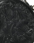 American Darling Canteen Hand Tooled Genuine Leather women bag western handbag purse